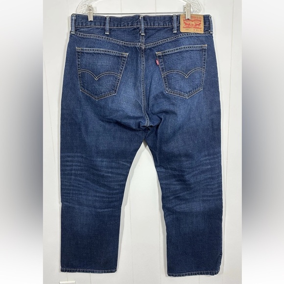 Levis 559 Relaxed Straight Men’s Denim Blue Jeans Sz 38x30 Cotton - Picture 4 of 11